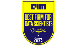 Recognized as Best Firm for Data Scientists to Work - 2023
