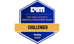 Featured on AIM's PeMa Quadrant for Top Data Science Service Providers in India